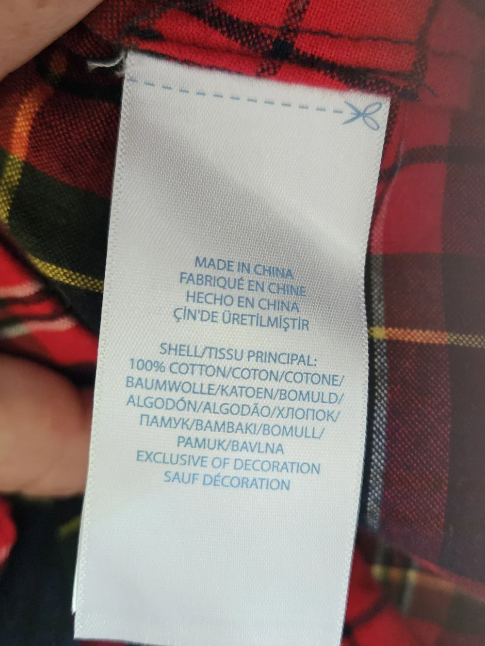 Ralph Lauren Kids Tartan Plaid Cotton Flannel Dress. 12 Months